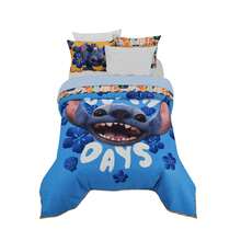 PROVIDENCIA Disney Stitch Beach Double Quilt - Navy Blue - View 10