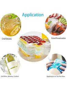 Ice Cube Mold Disposable Ice Bag Summer Ice Maker Filled Water Self Sealing DIY Quick Freezing Ice Making Mold Bag Tools - Multicolor - View 10