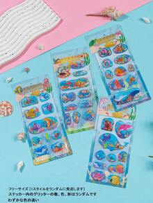 Colorful 3D Epoxy Resin Stickers - Solid Stickers - Cute Animal Series, Exquisite Appearance, 3D Design, Waterproof Self-Adhesive Decorative Stickers, Comfortable Touch, Strong Decorative Atmosphere, Suitable For DIY Decoration, Toys, Manuals, Diaries, Notebooks, Laptops, Phone Cases, Etc. - Multicolor - View 10