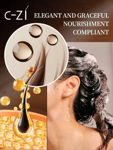 C-ZI 角蛋白洗发水，柔顺秀发，深层清洁滋养，修护干枯受损发质，200毫升/6.76液盎司 - 200ml - 查看 5