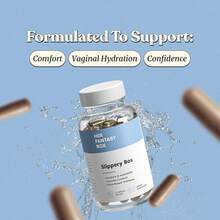 Slippery Elm Bark Capsules – Ulmus Rubra Herbal Supplement For Women's Wellness | Plant-Based Feminine Balance Support | Vegan Capsules | 600mg | 60 Count - Slippery Box - 查看 2