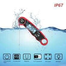 Digital Meat Thermometers For Cooking - Instant Read Food Thermometer For Grill And Cooking Calibration - 1 Game - View 3