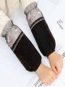 1 对天鹅绒保护套，长款防护套，适用于家庭和办公室，防污 - A - 查看 9