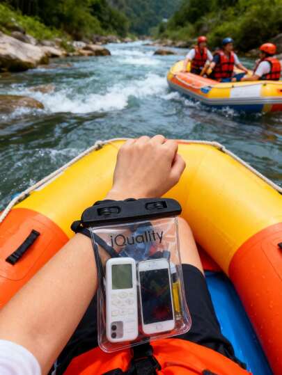2个装通用防水手机袋，单手触屏摄影防水手机壳，新款户外防水手机袋