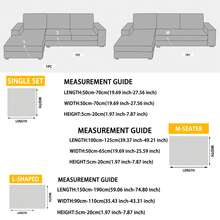 1pc Stretch Printed Sofa Seat Cushion Cover, Replacement Chair Pad, Soft Elastic Bottom Sofa Slipcover - Clouds - View 3