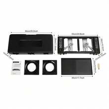 Portable Camping Stove 2 Burner Outdoor Gas Stove With Non Stick Griddle For Camping Picnic Patio - 1 - View 7