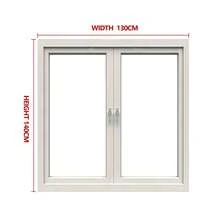 灰色磁吸式纱窗网，可自行安装，防蚊虫，隐形家用卧室磁性窗帘 - 灰色 - 查看 20