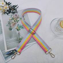 3.2cm 彩虹色包包肩帶 DIY 女款包包可替換肩帶 - 彩色 - 查看 7