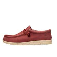 Hey Dude Tênis esportivo casual masculino - Vermelho Acastanhado - Ver 2