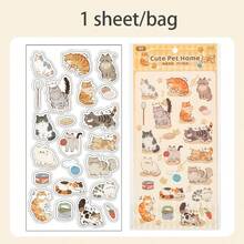 1张/包可爱猫狗主题宠物贴纸，适用于装饰相框、电脑、手机壳、杯子、杂志、铅笔盒、行李箱、桌面、返校用品 - 貼紙包 - 查看 16