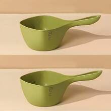 Set Of 2 Or 3 Large-Capacity Hanging Kitchen Ladles (Rinsing/Pouring Scoops) - Made With Extra-Thick, Heat-Resistant Material. Ideal For: Pouring Water, Washing Vegetables, Scooping Water, Watering Plants, Rinsing, Washing Fruit, And More. - View 12