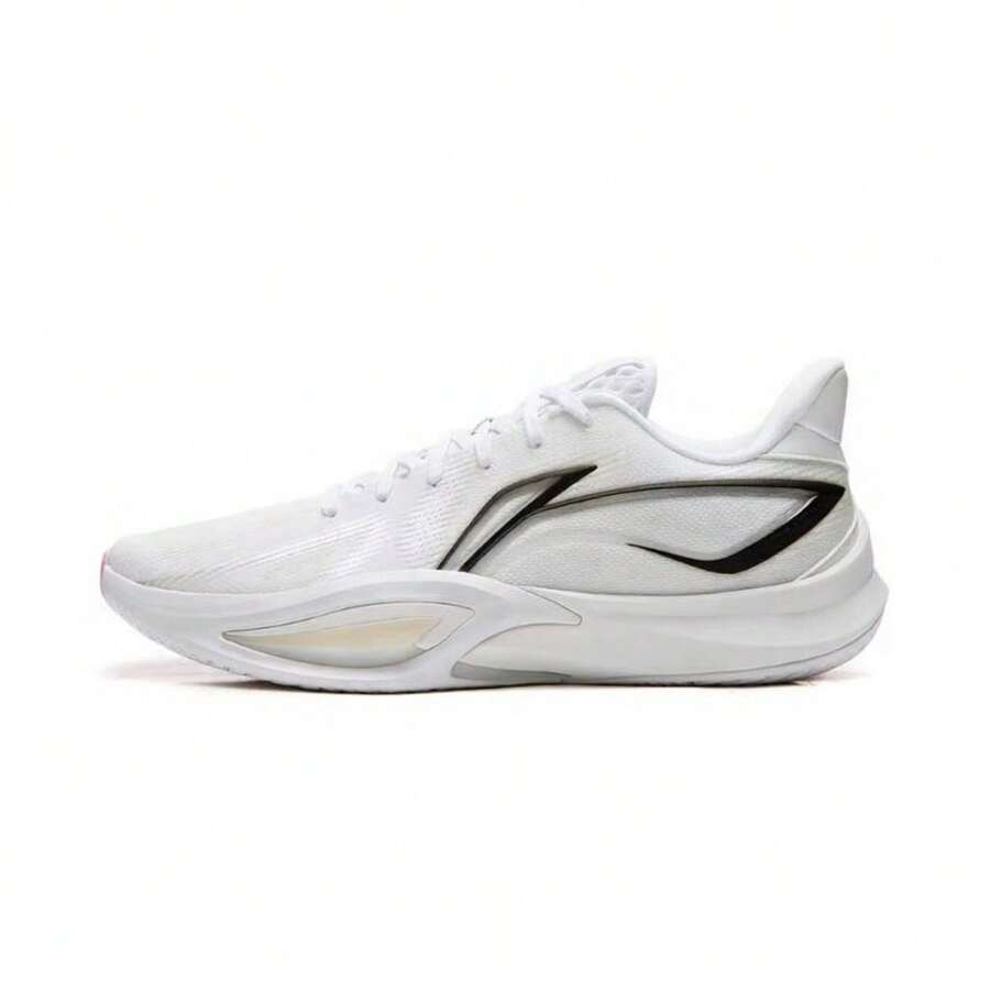 LI-NING SHINING 3 Men's Basketball Shoes - Dual BOOM Cushioning, TUFF RB Wear-Resistant Outsole, Lightweight Low-Top Sneakers ABAW007