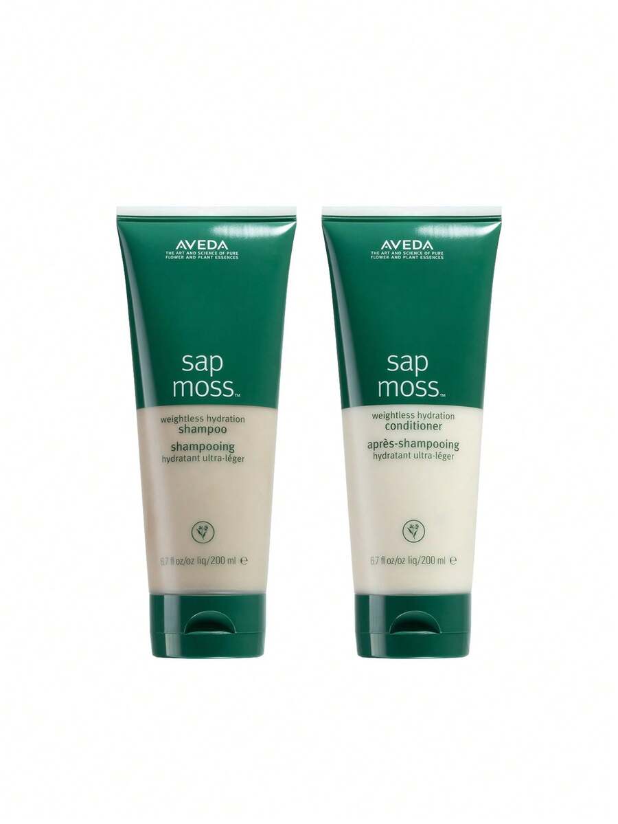 Aveda [Bundle] Sap Moss Weightless Hydration Shampoo 200 Ml + Weightless Hydration Conditioner 200 Ml - Sap Moss - View 1