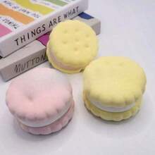 New Realistic Ice Cream Toys Emojioo Cake And Sandwich Cookies, Slow Rebound Model Clay, Good Tactile Feel! - Multicolor - View 7