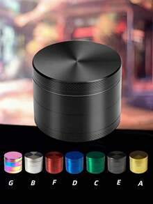 1-Piece Professional 63mm Wide Chamber Zinc Alloy Sharp Teeth Efficient Grinding Durable Manual Grinder For Long-Term Use - Multicolor - View 8