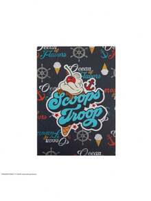 Stranger Things Buku Catatan Berlisensi Resmi Bantalan Tulis Jurnal Alat Tulis untuk Mencatat Eleven Demogorgon Scoops Ahoy Set Hadiah Netflix - Stranger Things - View 13