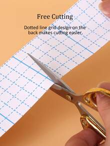 1pc High Elasticity Breathable Waterproof Trimmable Breast Petals, Invisible Adhesive Lift Nipple Covers Suitable For Backless, Strapless Wedding Dresses - Khaki - View 3