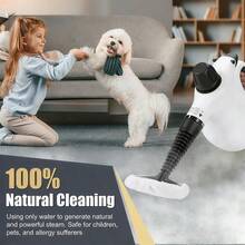 Handheld Steam Cleaner, 12-In-1 Pressurized Portable Steamer With 12 PCS Accessories & 450ML Tank – Heavy-Duty Multi-Surface Deep Cleaning For Home, Car, Bathroom, Tile Grout, Floor, Windows – Chemical-Free, Lightweight, White - US A Type Plug(110-127V) - View 8