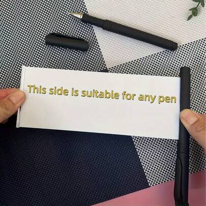 1pc Unexpected Pen, Self-Sufficient Sliding Pen, Weird Creative Funny Pen, Exam Memo Pen A