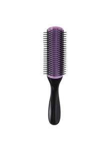 2 pièces Set de brosses, brosse à coussin en nylon à 9 rangées, peigne à queue, convient aux types de cheveux y compris les cheveux bouclés, ondulés, crépus, mouillés/secs/gras/épais/longs. Ce set de brosses comprend une brosse facile à utiliser pour les cheveux bouclés, ondulés, crépus de type 3a à 4c des , convient pour les cheveux mouillés et secs, démêlage facile. Le set comprend également un flacon vaporisateur de 200 ml. - C - Voir 16