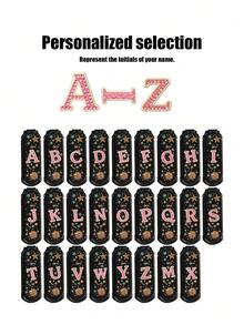 1個粉色字母折疊梳 Y2K千禧風，甜酷風字母折疊梳附鏡子便攜式，少女復古星星太陽折疊梳附鏡子便攜迷你梳，2合1化妝造型旅行梳，適合攜帶，適合送禮 - 彩色 - 查看 2