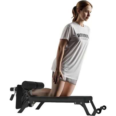 ‌Nordic Hamstring Curl Machine,Height Adjustable Nordic Curl Bench, Compact Home Gym Equipment For Strength Training For Home Gym,450 LBS