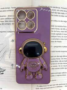 Phone Case Compatible With  15C 4G And Poco C85 Astronaut Design. - 紫色 - 查看 5