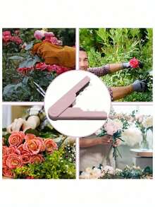 Rose Thorn Stripper, Stem & Leaf Thorns Remover, Portable Gardening Tool, Rose Stem Thorn Stripper, Stem Cleaner, Plastic Stem Peeler, Rose Leaf Trimmer, Suitable For Home Garden, Flower Shop, Floral Arrangement - Multicolor - View 10