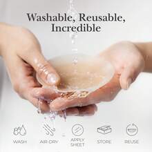 Wseliy Nipple Covers For Women- Seamless Grippy Not Sticky Self-Adhesive Silicone Nipple Covers -Skin Friendly Material Reusable, Inserts Double-Sided Adhesive Ultra Boost Padding, With Travel Case, Inserts For Bikini Swimsuit Sports Strapless Bra, One Size, Brown - 薄款 - 查看 8