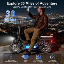 The ZEFIORA Features A Powerful 740W Motor And Shock Absorbers On Both Sides Of The Rear Wheel For A Stable Riding Experience. It Has A Top Speed Of 22 Mph (Approximately 35 Km/H), Comes With A Full Set Of Lockouts And A Phone Holder, An Adjustable Seat, And A Folding Handlebar Suitable For Adults And Teenagers. - S10 - Black 15Ah - View 6