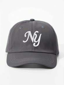 Mũ lưỡi trai thêu logo NY (3 chiếc/1 chiếc), mũ chống nắng ngoài trời có thể điều chỉnh cho bé trai và bé gái, thích hợp cho mùa xuân, mùa thu, du lịch, bãi biển, kỳ nghỉ. - mũ bóng chày - Xem 20