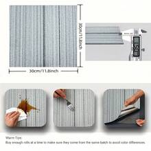 15/30 pezzi Adesivi per pavimenti antiscivolo simili a tappeti, rimovibili, spessi e durevoli, carta da parati in vinile impermeabile adesiva per camera da letto, bagno, cucina, piastrelle, piano di lavoro, rinnovo mobili, lavabile e facile da curare, adatto per camera da letto, bagno, sala da pranzo, decorazione parete cucina, decorazione casa, materiali per rinnovo pavimenti e pareti di casa - multicolore - Visualizzare 4