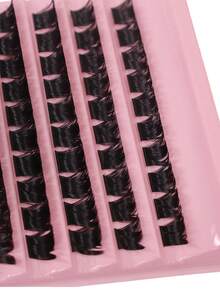 10 Pairs Fake Eyelash Clusters - Hypoallergenic, 0.07mm D-Curl, 9-16mm Mixed Natural Styles, 3D Volume Individual Lash Extension - View 4