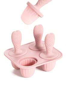 一套硅胶冰淇淋和母乳冰棒模具，可制作完美顺滑的甜点，适合家庭和聚会。派对冰棒模具，趣味设计模具，耐用硅胶模具，冰淇淋制作用品。 - 彩色 - 查看 13