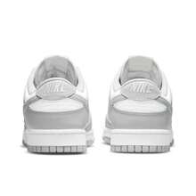 Nike Dunk Retro "Grey Fog" Cowhide Leather Vintage Durable Low-Top Sneakers Fashion Casual Sports Sneakers Men's And Women's Grey And White - DD1391-103 - Xem 5