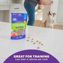 Outward Hound By Nina Ottosson Puzzle Bitez USA Made Dog Treats, Apple Bacon Flavor, Bite-Sized Training Reward And Interactive Puzzle Toy Treats, 7.5oz - ColorA - View 4