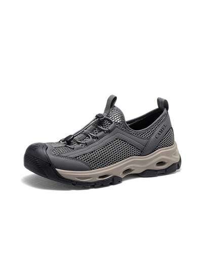 CAMEL CROWN Men's Outdoor Collision-Proof Lightweight Breathable Casual Mesh Shoes For Spring And Summer Hiking And River Tracing
