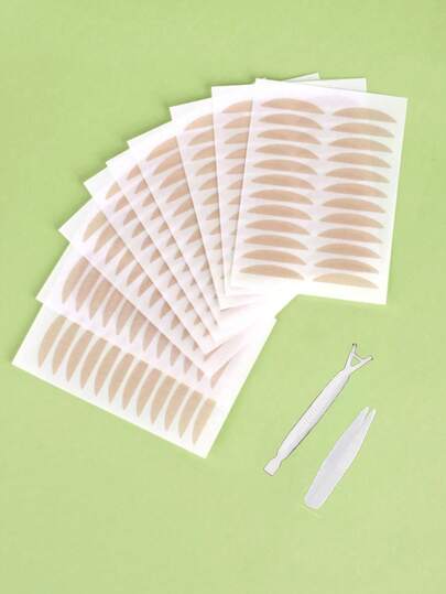 9pcs Double Eyelid Tapes & 1pc Applicator, Instant Eye Lifting, Enlarging Eyes, One-Time Eye Shaping Tool Eyelid Tape, Unisex, Makeup, Cheap, Room Decor, Vanity, Travel, Bedroom, Makeup Accessories, Cheap, Stocking Stuffers, Makeup, Makeup Tools, Cheap Stuff, Gifts, Gifts For Women, Christmas Gifts, Giveaways, Travel, Cheap Stuff, Travel Essential