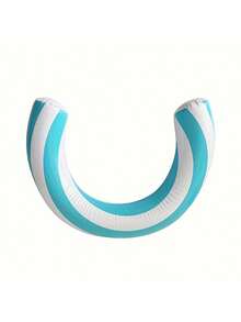 1 pieza Nuevo aro inflable circular para nadar, flotador en forma de arco inflable para piscina, esencial de playa, accesorio de playa - Multicolor - Ver 11