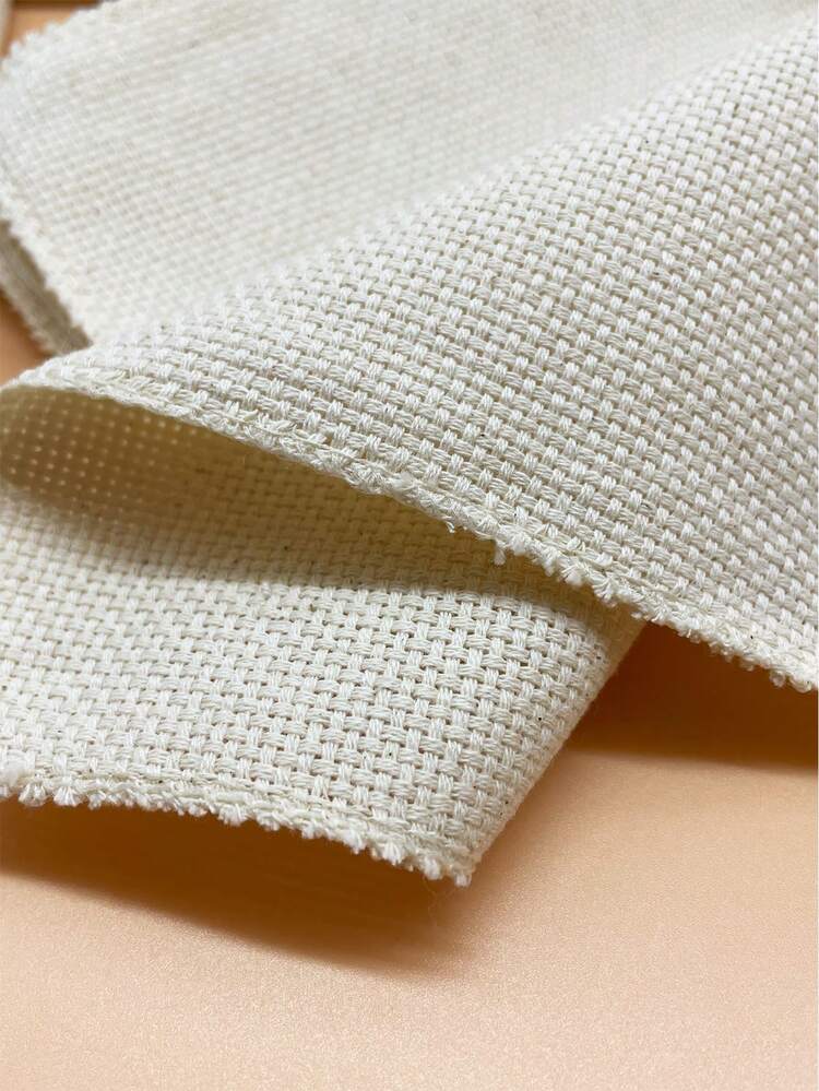 10pcs Pre-Cut Square Embroidery Cloth, 7.87 Inch, Lockstitch/Non-Lockstitch Styles, Suitable For Various Embroidery Threads, Beginner Practice Punch Embroidery Stress Relief DIY Craft Fabric - Thin Stamped Embroidery Cloth - View 8