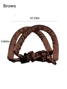 1 Pc Lazy Sleep Hair Curling Tool Big Wave Hair Curler Heatless Hair Curling Rod EVA Rubber Hair Curlers - Multicolor - View 13