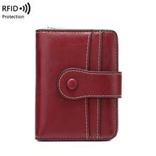 CHARM INFINITE Fashion Mini Wallet Women Short Leather Purse Small Card Holder Coin Purse Lady Style - Multicolor - View 13