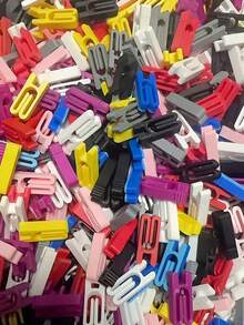 Clips de plástico duraderos para bolsas de alimentos, adecuados para sellar bolsas de aperitivos de cocina - Multicolor - Ver 3