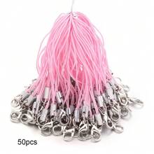 50条粉白相间的精致挂绳，简约实用，是制作串珠首饰的理想材料。 - 手機繩 - 查看 20