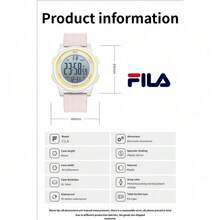 FILA Multifunction Digital Watch 49mm Large Dial 30M Waterproof Sports Wristwatch - one-size - View 5