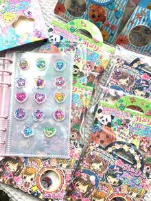 3D立体浮雕贴纸，适用于装饰手机、笔记本电脑、行李箱、杯子、滑板、笔记本和吉他。它们非常适合日常使用、儿童生日礼物、返校准备、旅行配件和青少年房间装饰。 - 彩色 - 查看 5