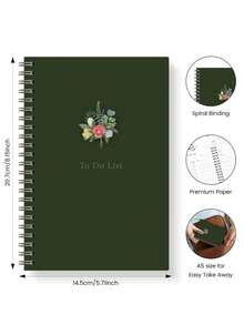 PTSD Adult Weekly Planner, A5 Self-Care Wellness Planner With Daily Habit Tracker, DIY CBT Tests, Suitable For OCD And Complex PTSD-A Dateless Mental Health Planning Journal - A5 Notebook - View 4