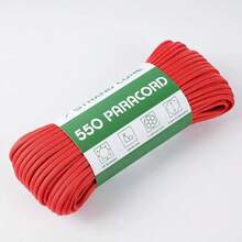 31m/Set High Strength Paracord, 7-Strand 4mm Diameter 550LBS Polyester Rope, Outdoor Gear Rope, Camping Tent Rope, Cargo Binding Rope, Suitable For Tool Anti-Slip Wrapping, DIY Weaving, Clothesline, Multi-Color Durable Multipurpose Rope - Multicolor - View 21