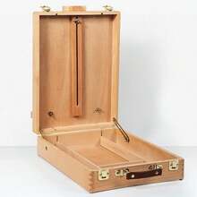 Art Easel Artist Desktop Adjustable Desk Box Tabletop Stand Display Painting - 1Pcs - View 5