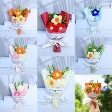 1-3pcs Mini Artificial Flowers With Gift Bag, Suitable For Valentine's Day, Mother's Day Bouquets And Small Gifts - Multicolor - View 6
